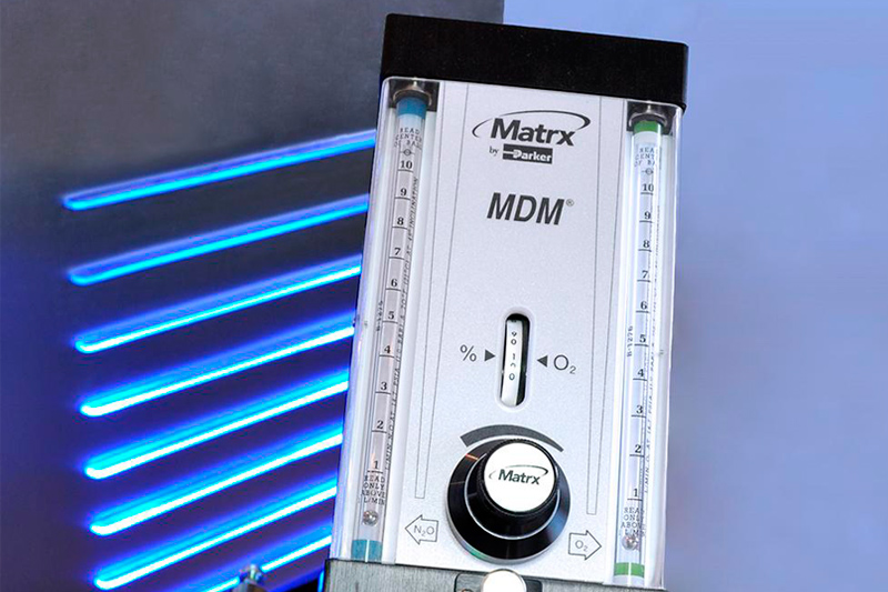 Conscious sedation equipment with nitrous oxide for relaxing dentistry